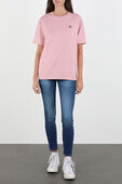 Crew Neck T-Shirt in Pink